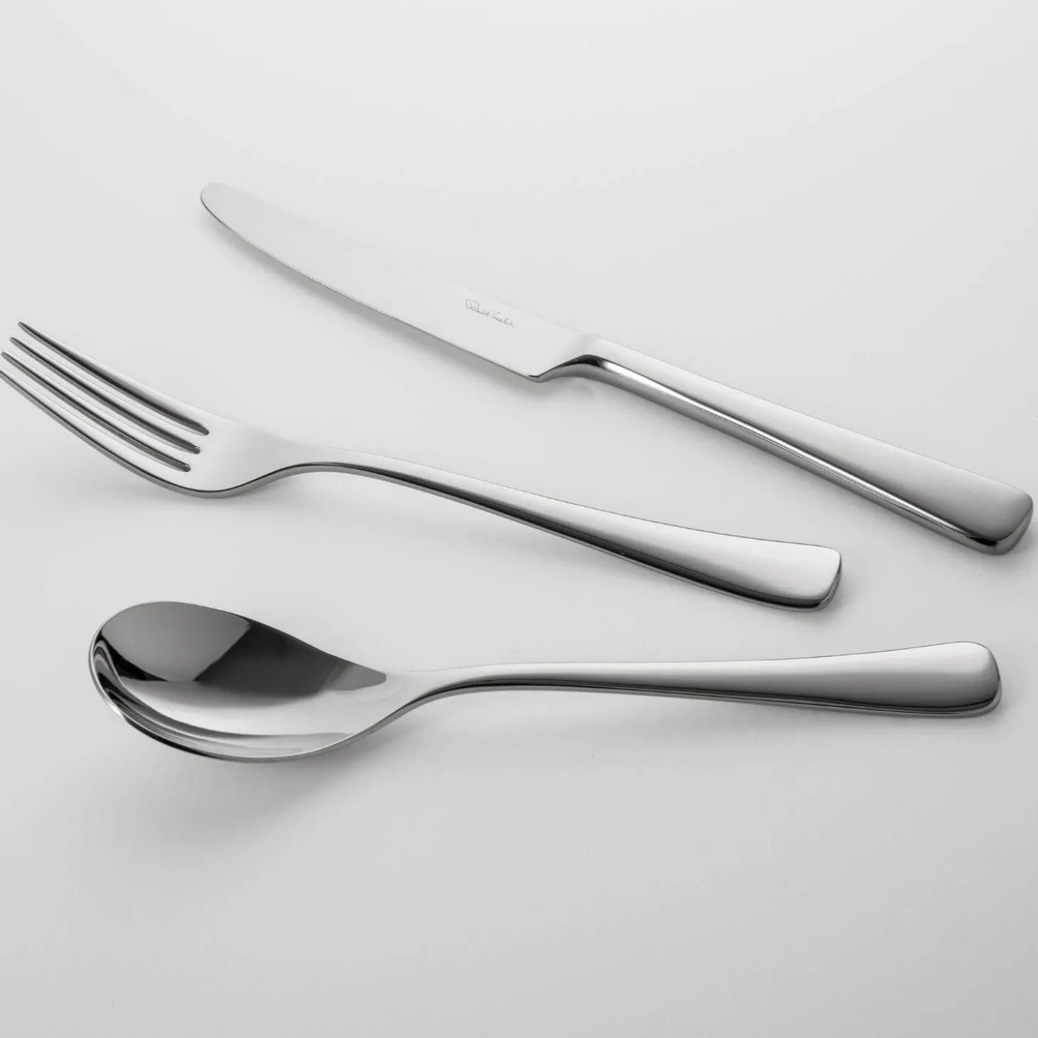 Robert Welch Malvern Bright Stainless Steel Dessert Spoon