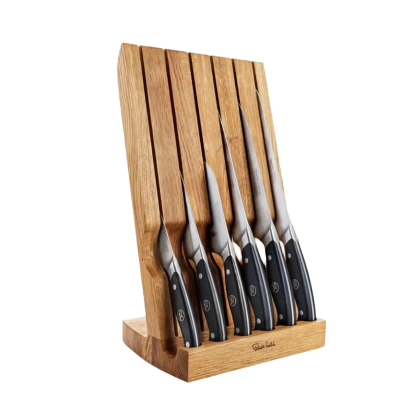 Robert Welch Professional V Angle 7 Piece Kitchen Knife Block Set