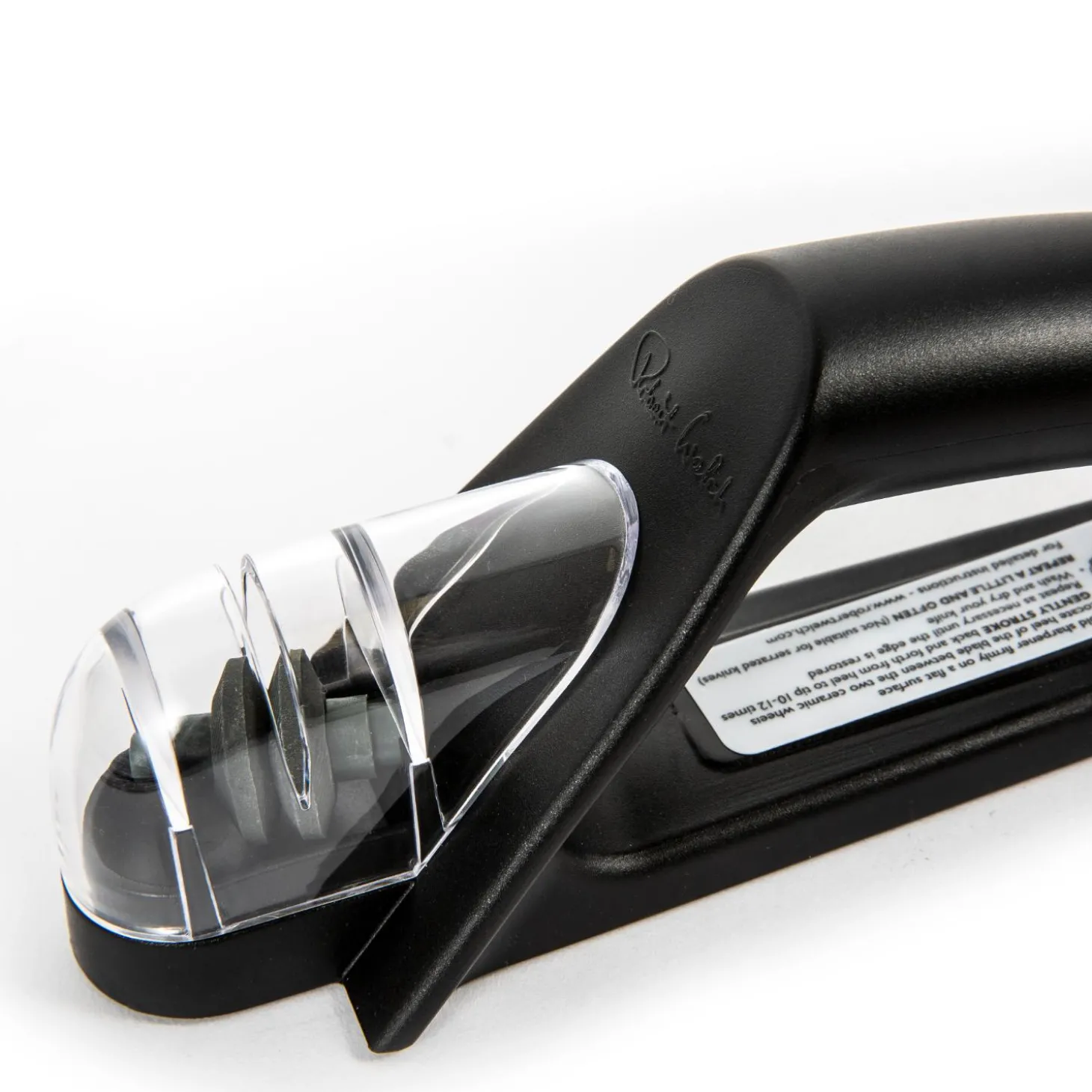 Robert Welch Signature Prism 7-Piece Knife Block & Handheld Sharpener Set