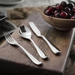 Robert Welch Warwick Bright Stainless Steel Dessert Spoon