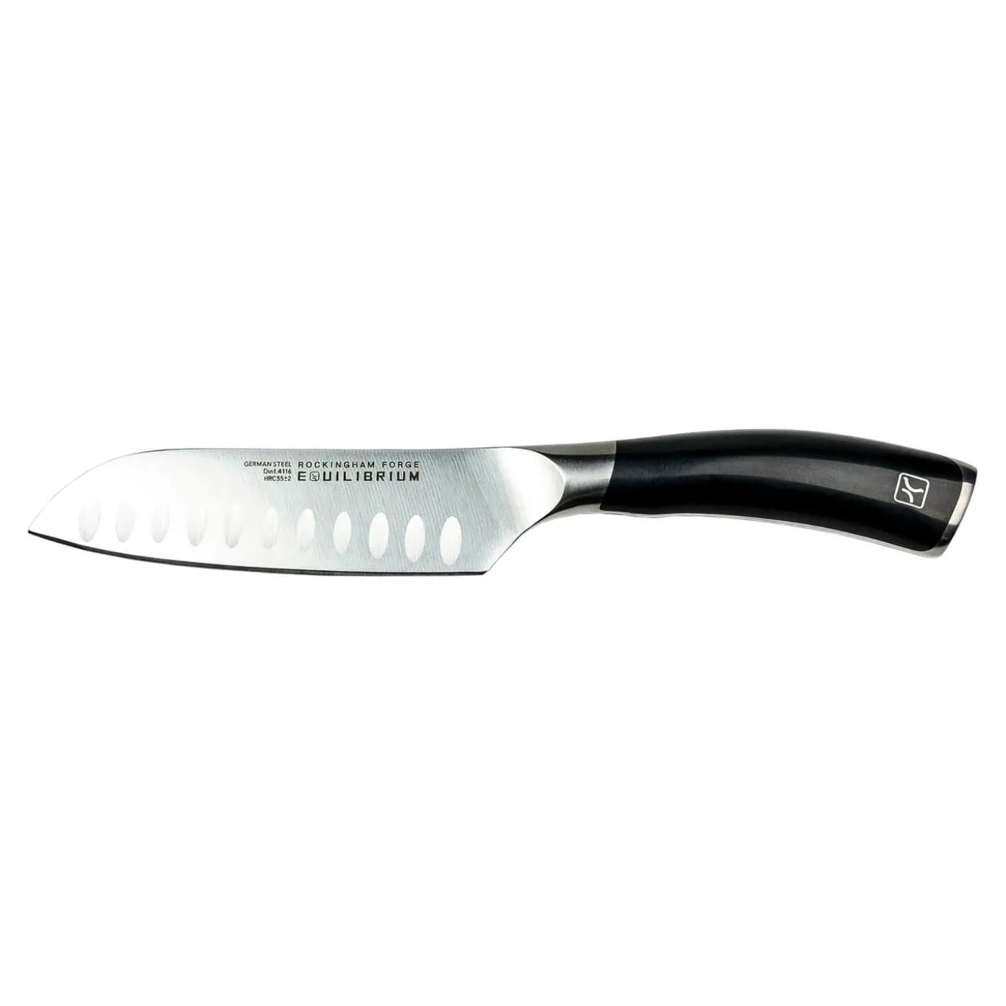 Rockingham Forge Equilibrium Fluted Santoku Knife - 13cm
