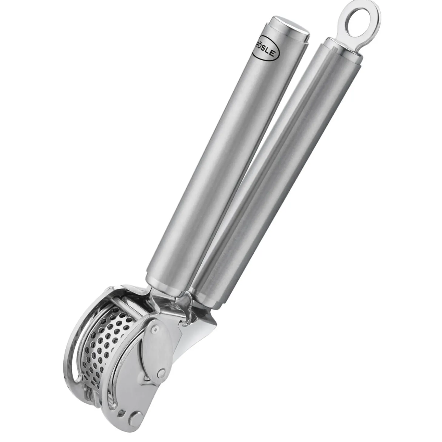 Rosle Stainless Steel Garlic Press with Scraper