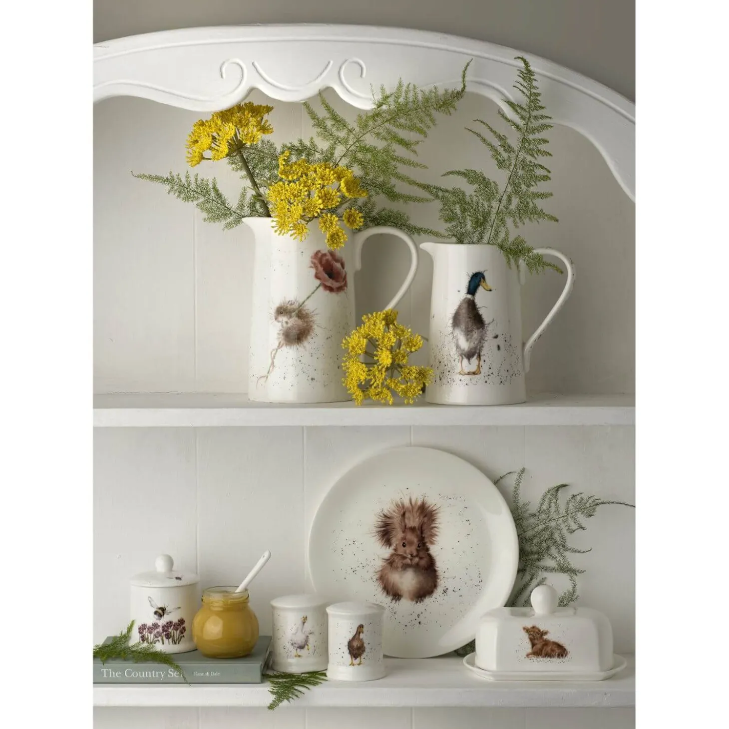 Royal Worcester Wrendale Serving Jug - Guard Duck