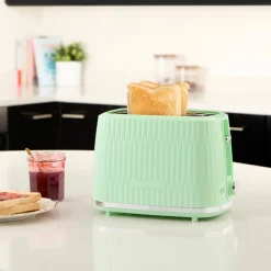 Russell Hobbs 27374 Eden 2 Slice Toaster - Pistachio Green