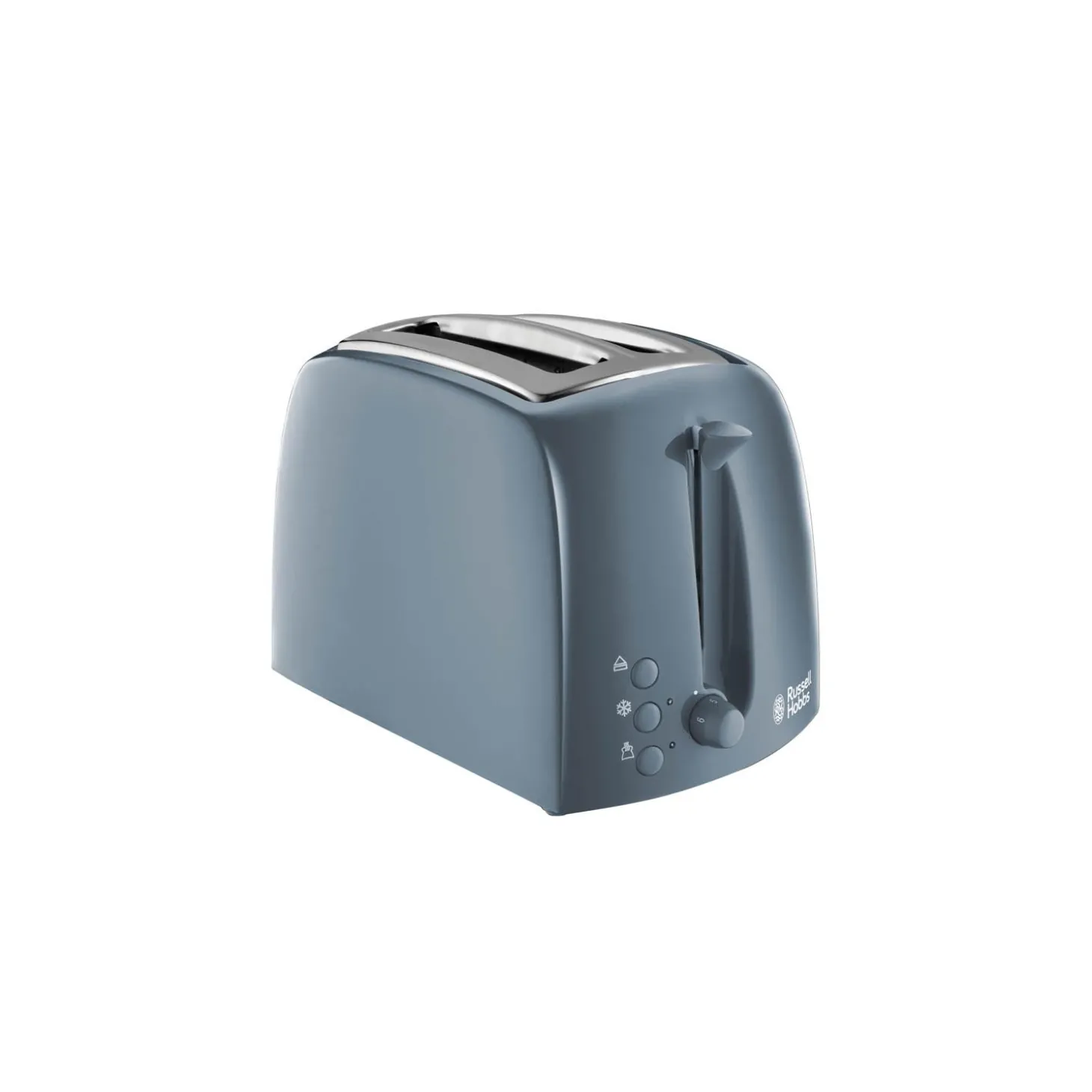 Russell Hobbs Textures 2 Slice Toaster - Grey