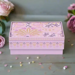 Sara Miller Small Rectangular Tin - Filigree