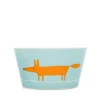 Scion Living Mr Fox Bowl - Duck Egg & Orange