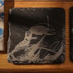 Selbrae House Slate Coaster - Lobster