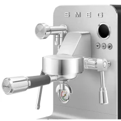 Smeg EMC02BLMUK Mini Pro Espresso Coffee Machine - Matte Black