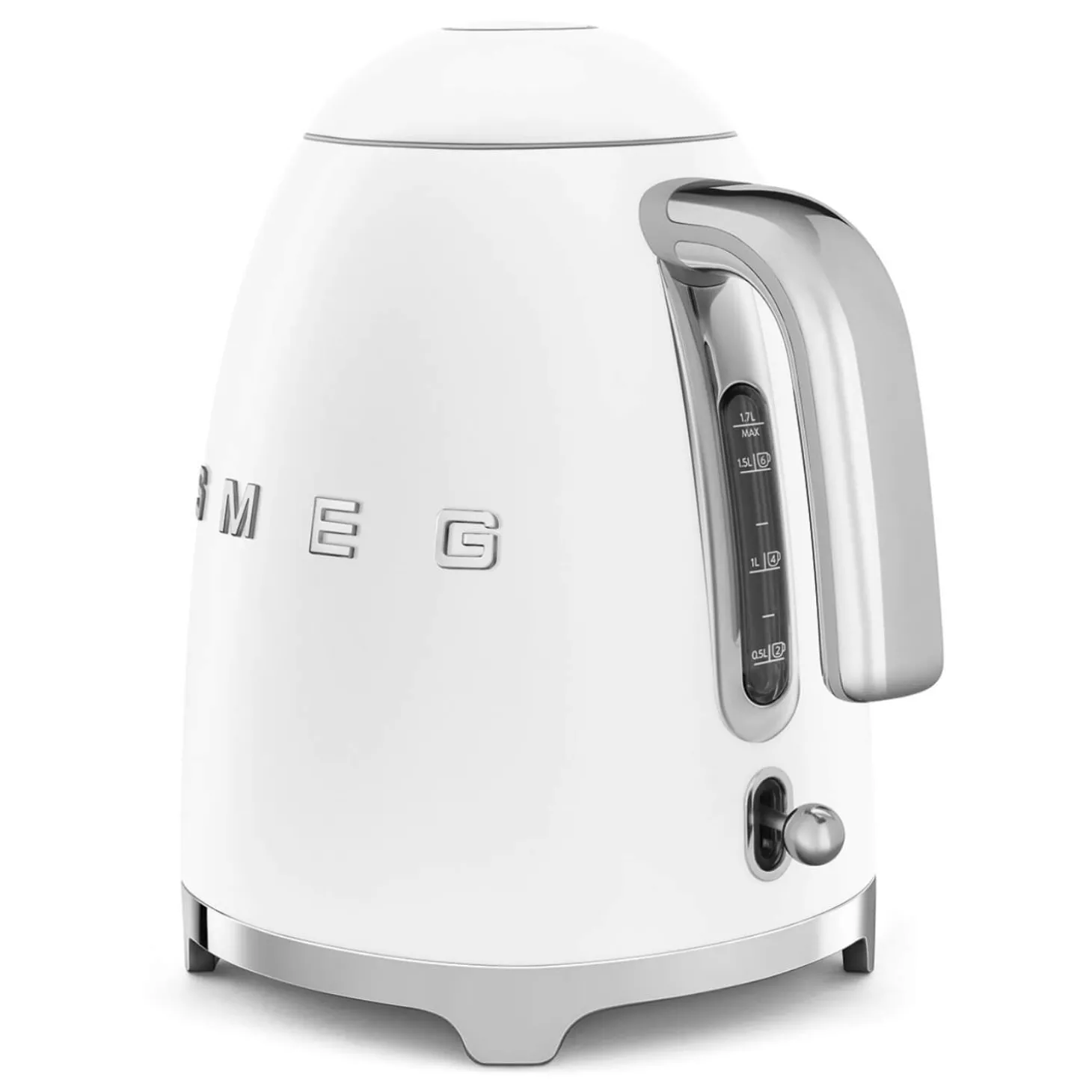 Smeg Jug Kettle & 2 Slice Toaster Set - Matte White