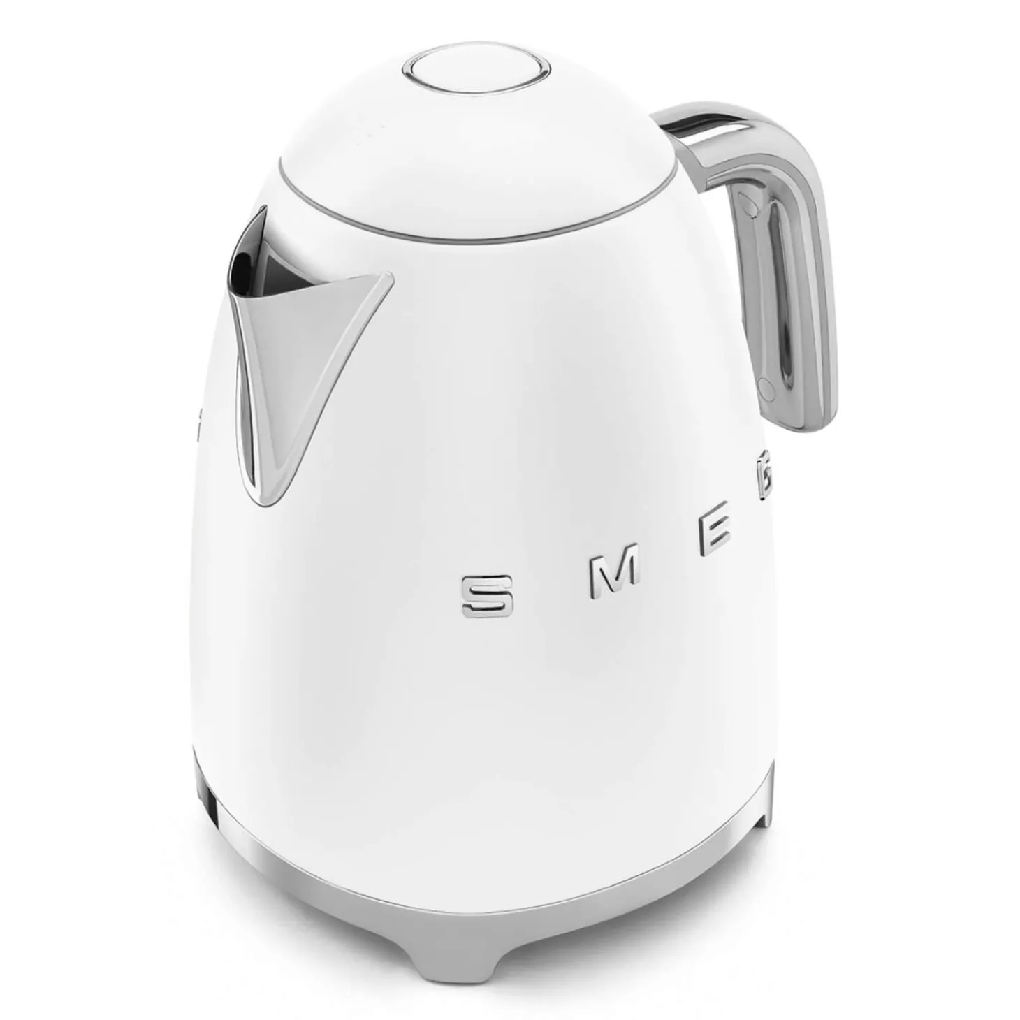 Smeg Jug Kettle & 2 Slice Toaster Set - Matte White