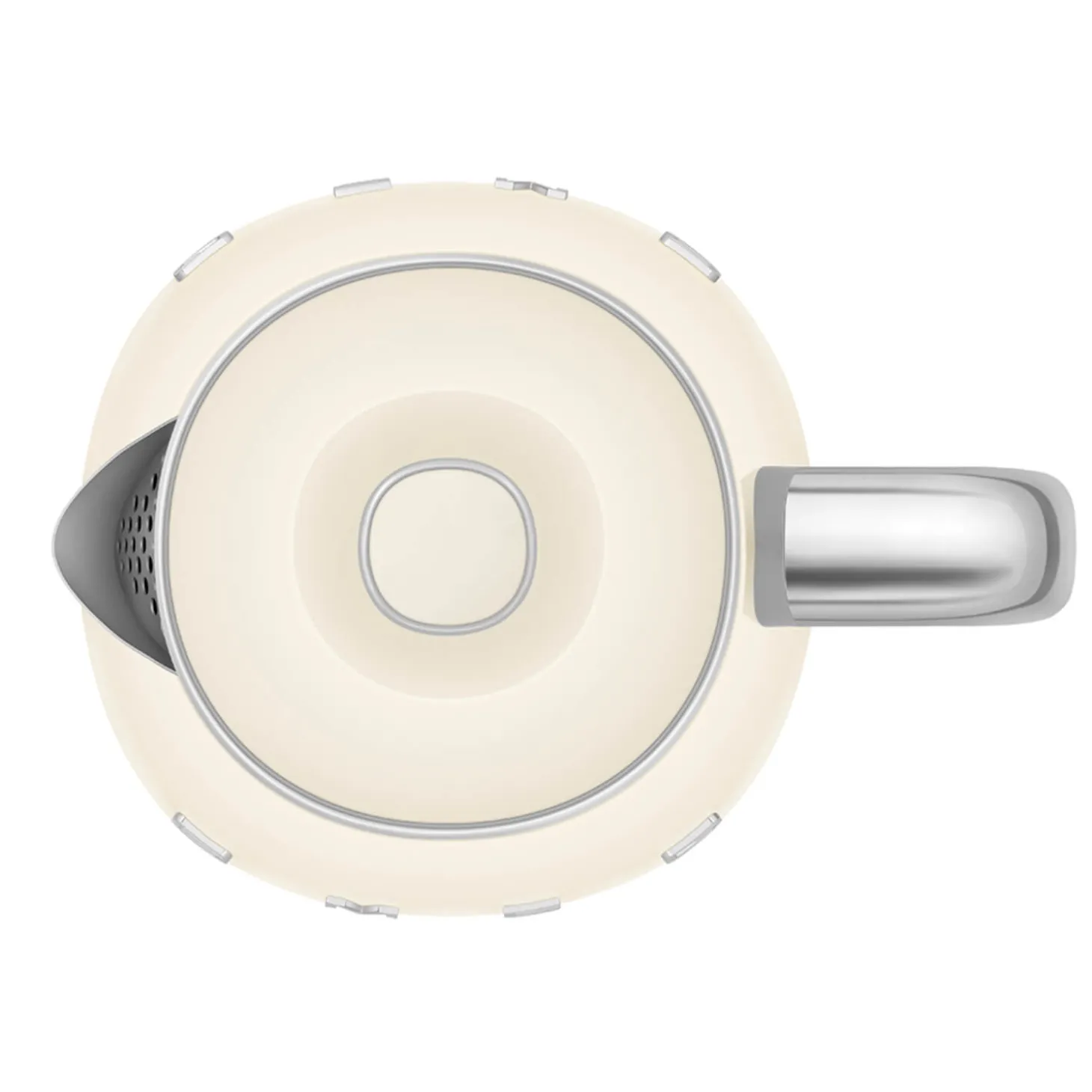 Smeg Mini Kettle & 2 Slice Toaster Set - Cream