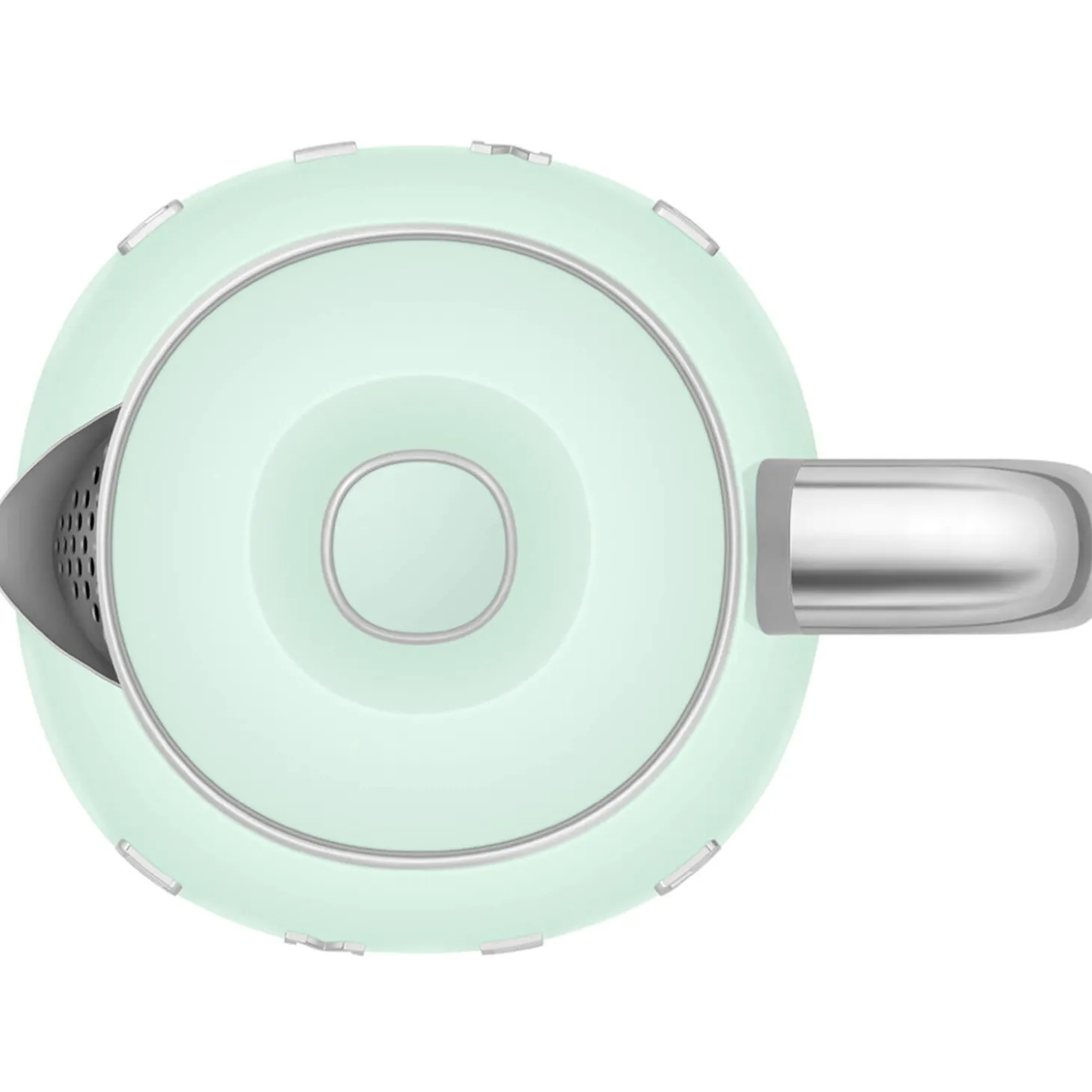 Smeg Mini Kettle & 2 Slice Toaster Set - Pastel Green