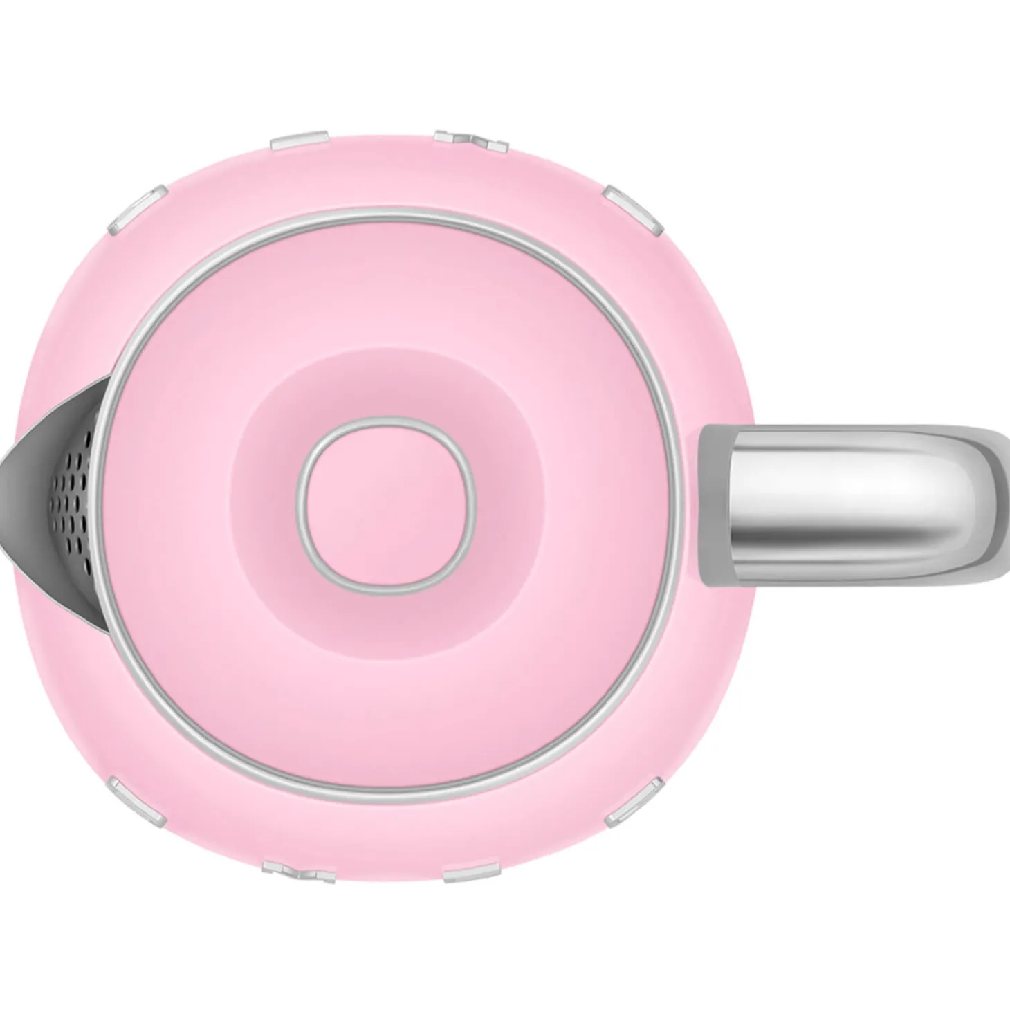 Smeg Mini Kettle & 2 Slice Toaster Set - Pink