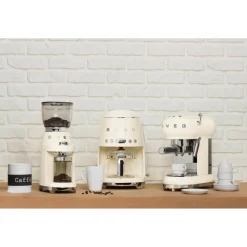 Smeg 50's Style Retro CGF11 Coffee Grinder - Cream