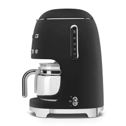 Smeg 50's Style Retro DCF02 Drip Filter Coffee Machine - Matte Black
