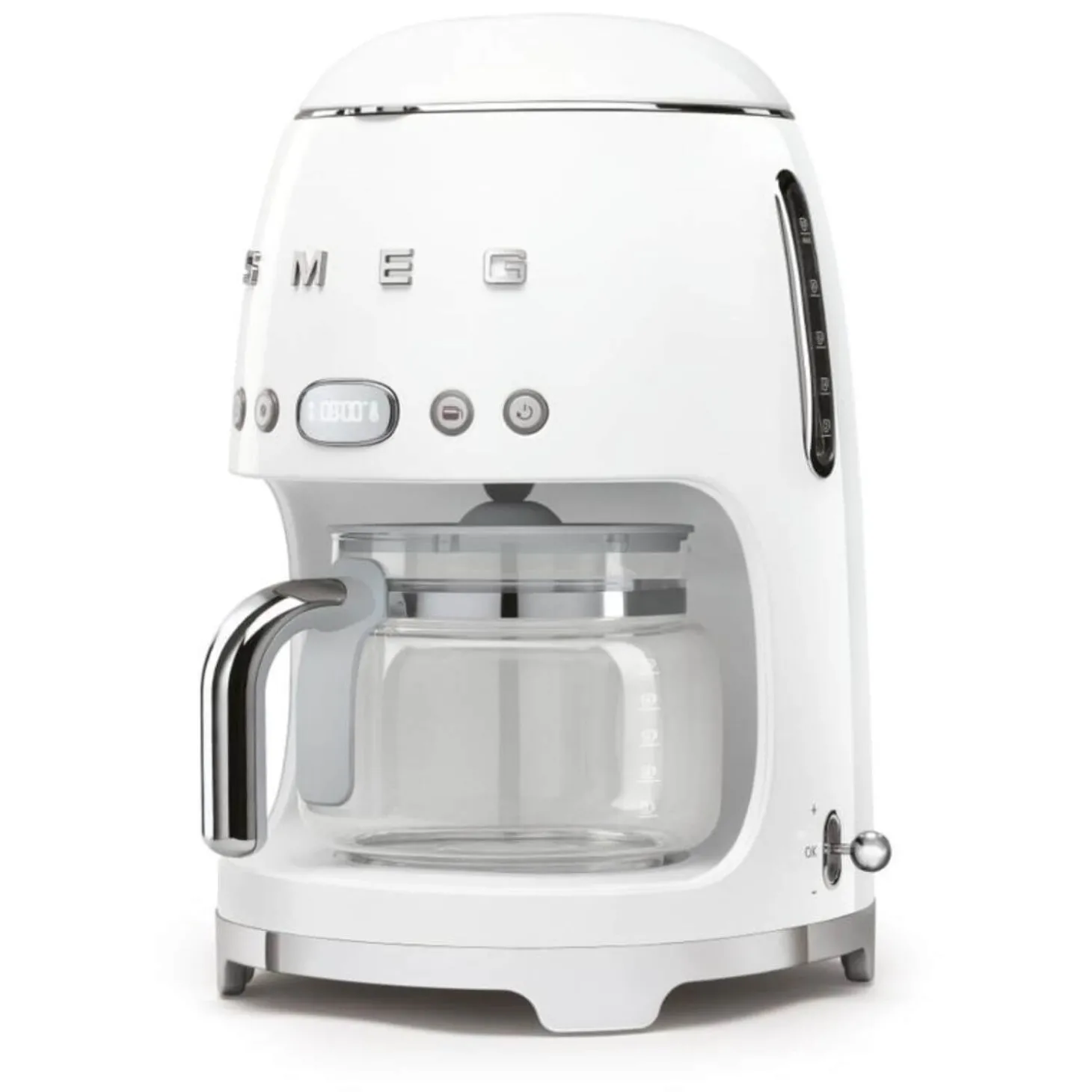 Smeg 50's Style Retro DCF02 Drip Filter Coffee Machine - White