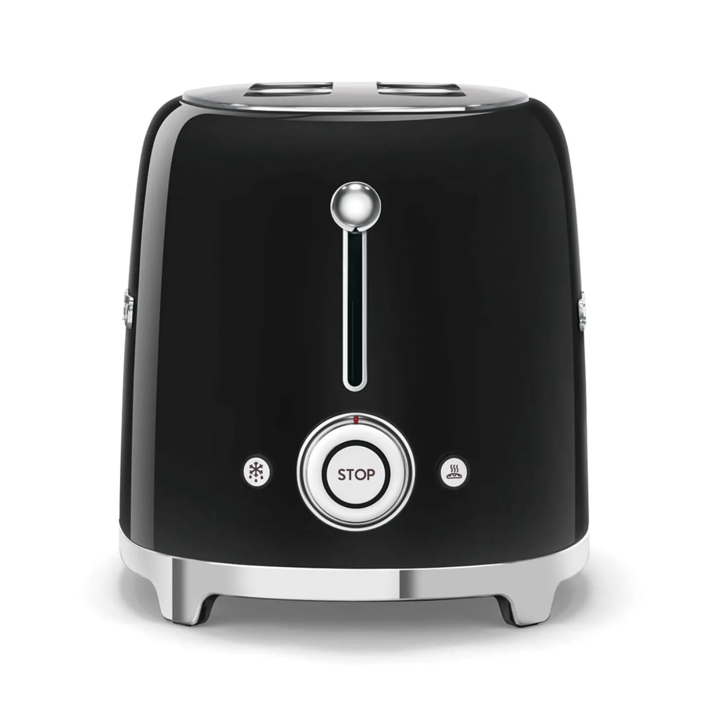 Smeg 50's Style Retro TSF01 2 Slice Toaster - Black