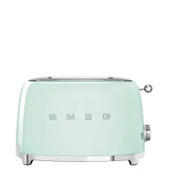 Smeg 50's Style Retro TSF01 2 Slice Toaster - Pastel Green