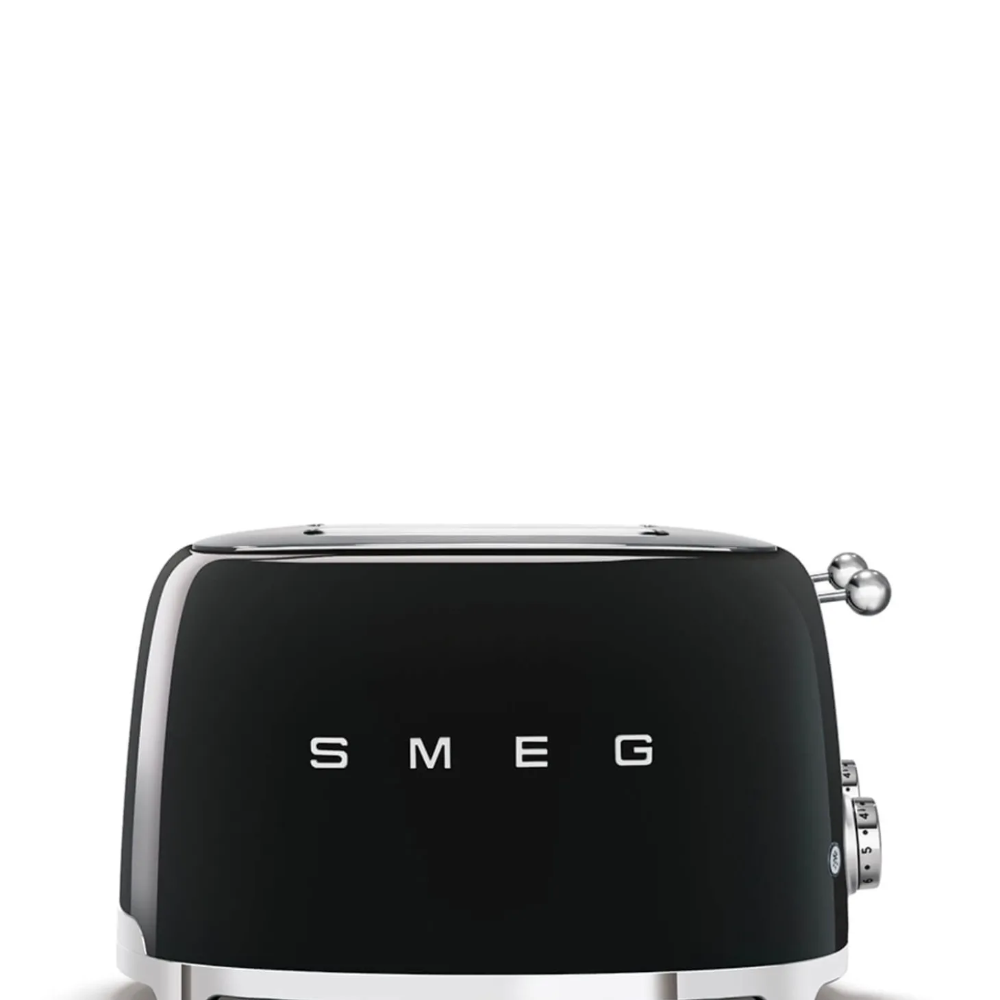 Smeg 50's Style Retro TSF03 4 Slice Toaster - Black