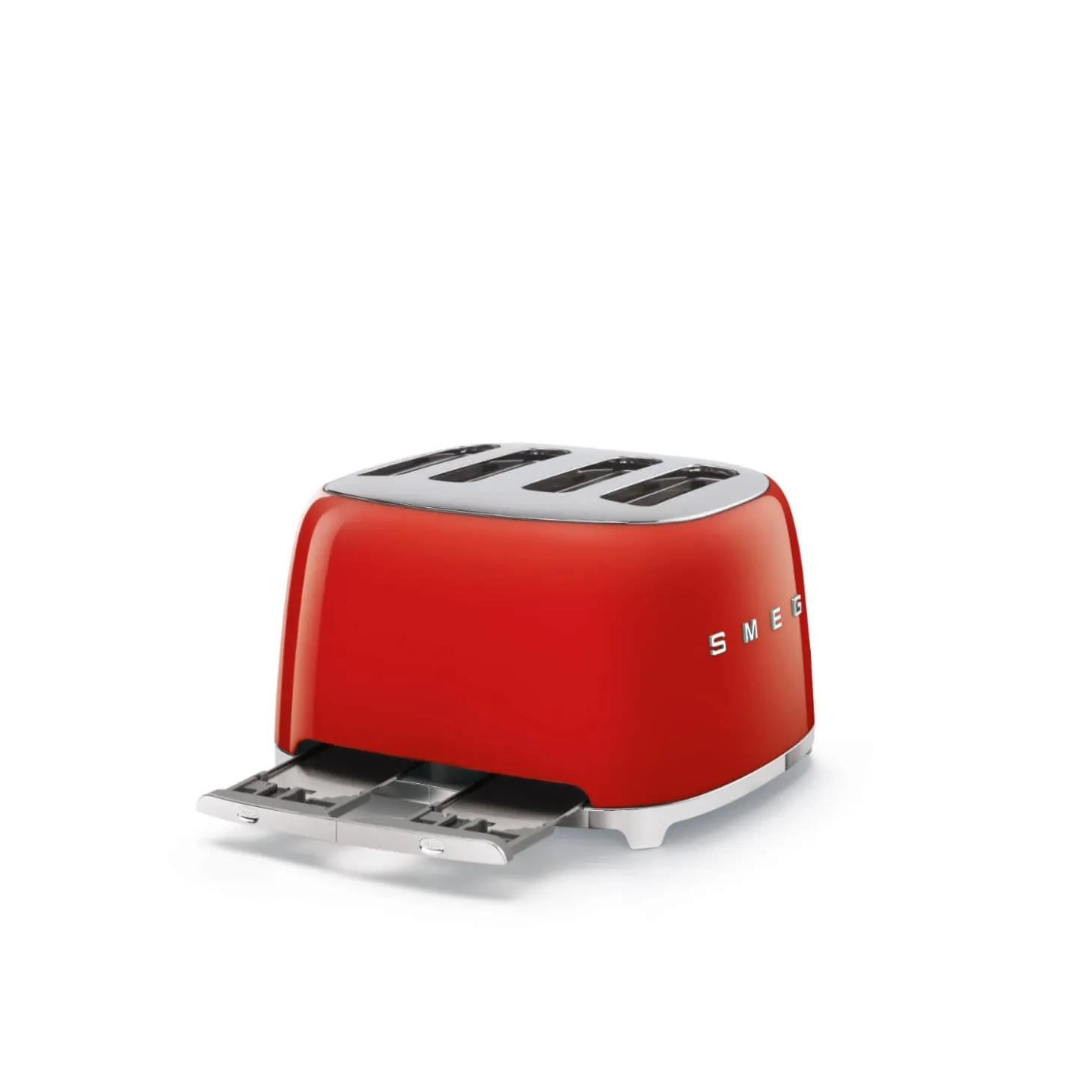 Smeg 50's Style Retro TSF03 4 Slice Toaster - Red