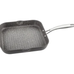 Stellar Rocktanium Non-Stick Square Grill Pan - 26cm