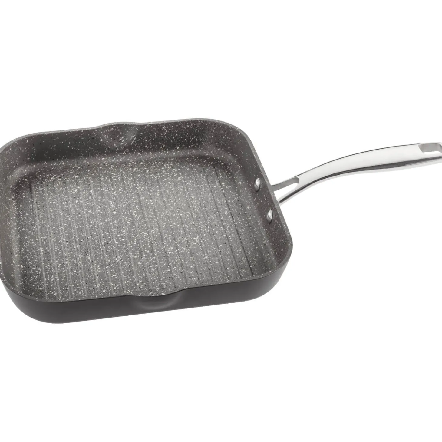 Stellar Rocktanium Non-Stick Square Grill Pan - 26cm