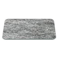Stow Green 50cm x 30cm Glass Trivet - Granite