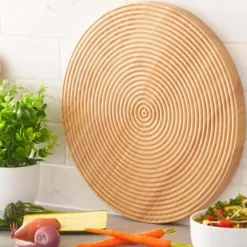 Sur La Table Colour Me Happy Round Chopping & Serving Board - Large
