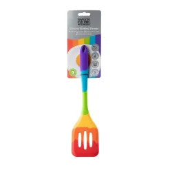 Taylor's Eye Witness Silicone Slotted Turner - Rainbow