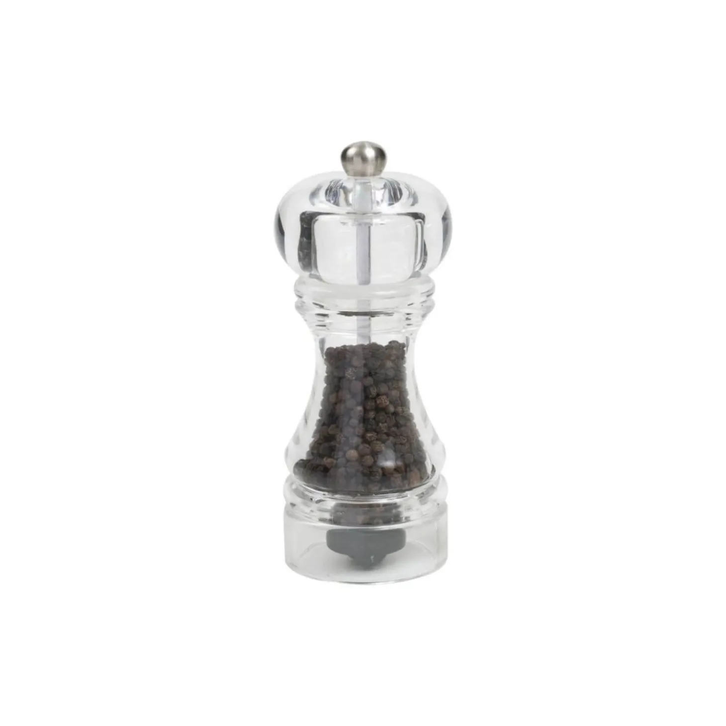 T&G Capstan 14.5cm Acrylic Pepper Mill - Clear