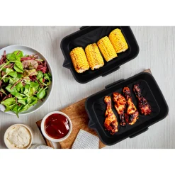 Tower Air Fryer Rectangular Solid Trays - Pack of 2