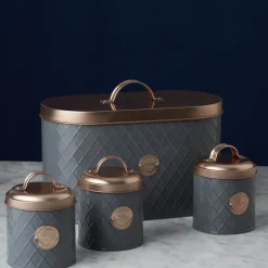 Typhoon Henrik Compost Caddy - Graphite & Copper