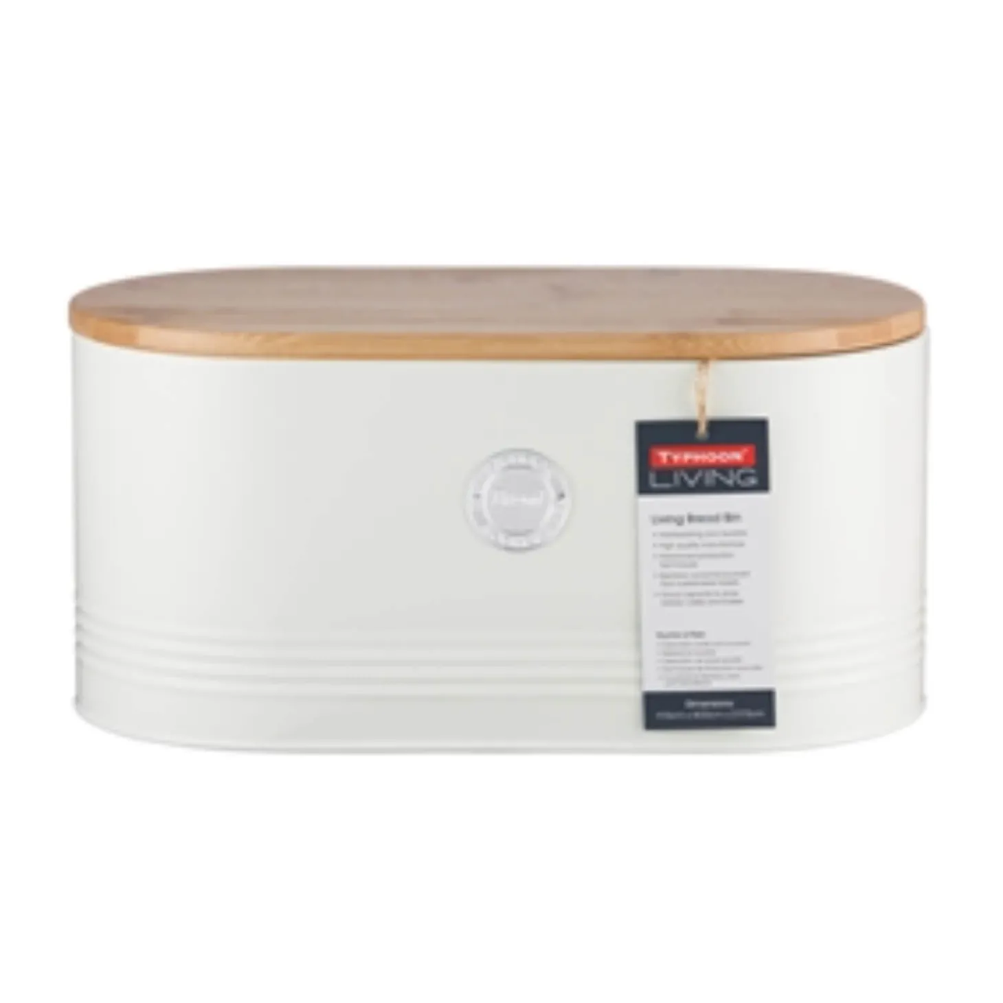 Typhoon Living Bread Bin - Cream