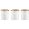 Typhoon Living 3 Piece Canister Set - Cream