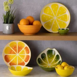 Typhoon World Foods Orange Bowl - 25cm
