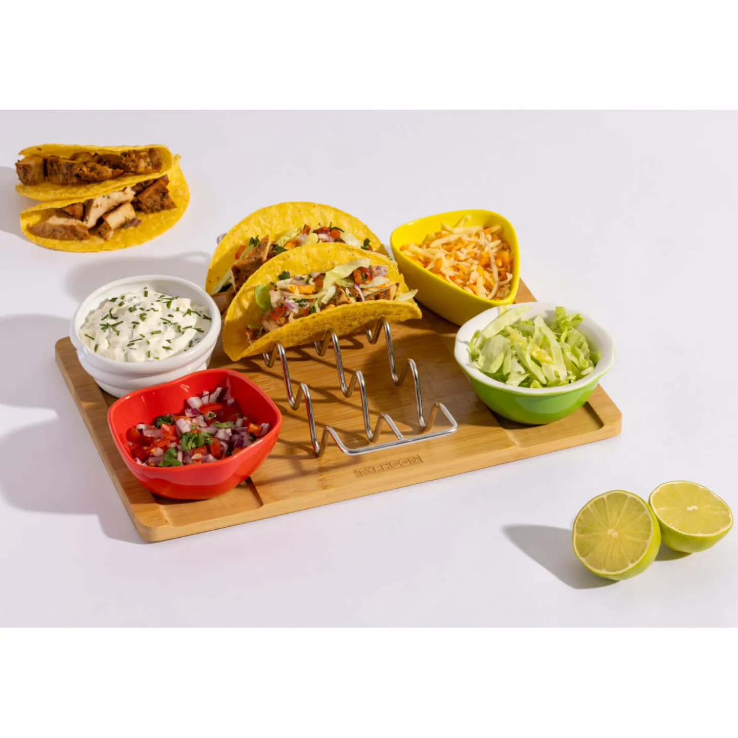 Typhoon World Foods Taco Serving Set