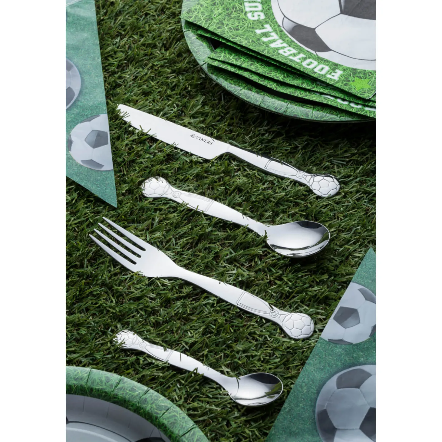 Viners Bertie Bear Childrens Cutlery Set - 4 Piece