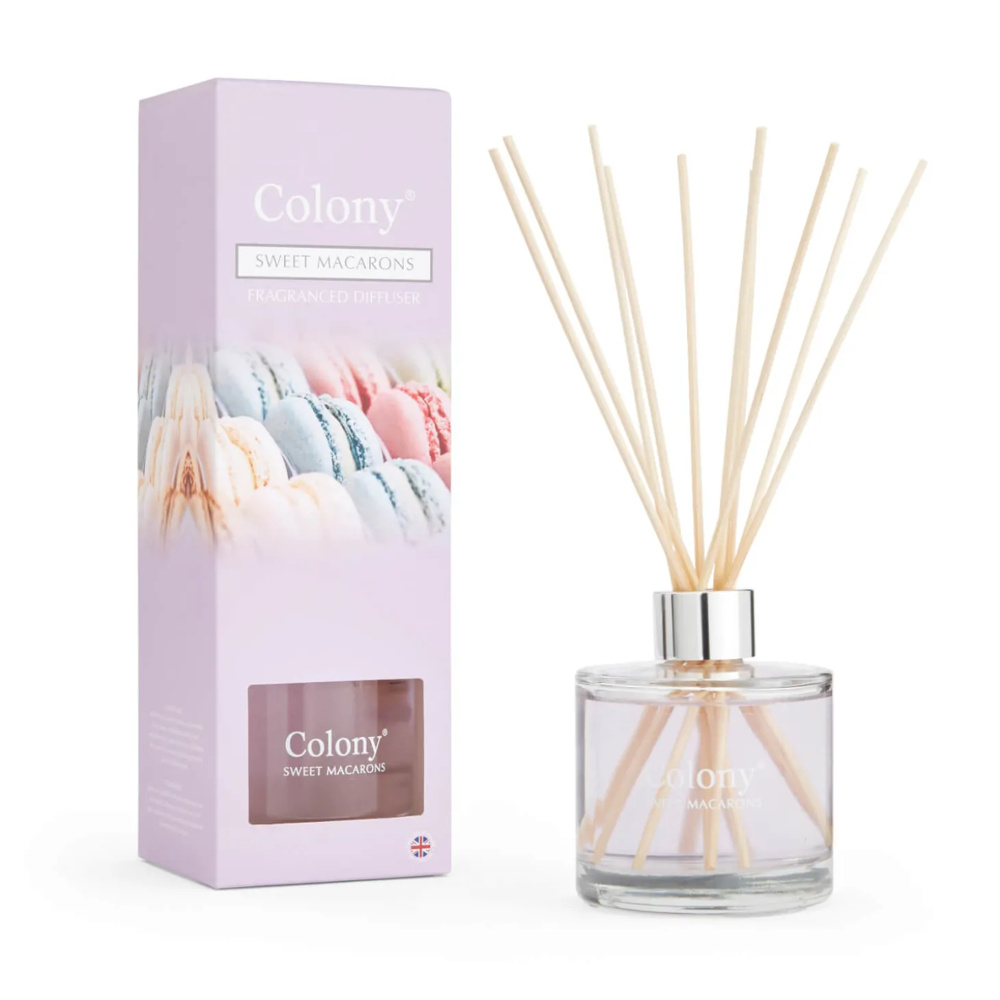 Wax Lyrical Colony 200ml Reed Diffuser - Sweet Macarons