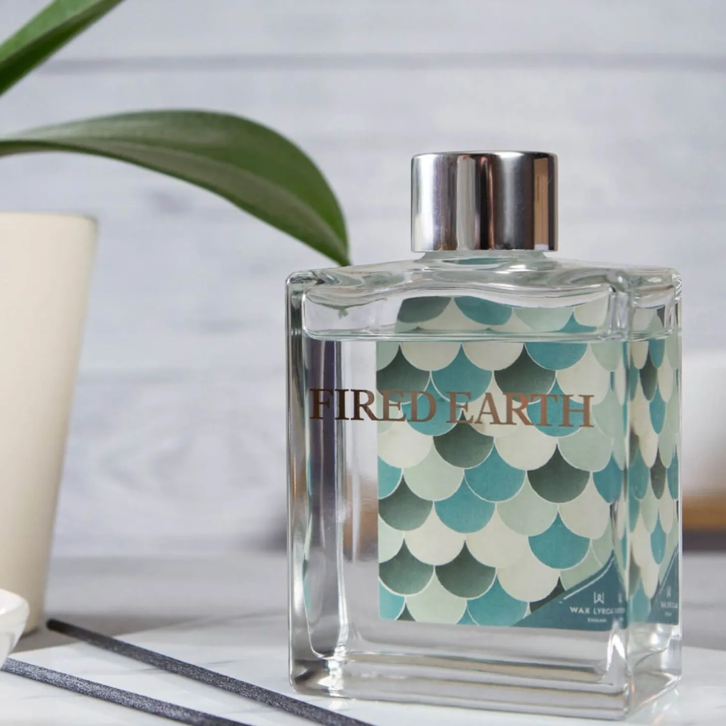 Wax Lyrical Fired Earth Reed Diffuser 200ml Refill - Green Tea & Bergamot