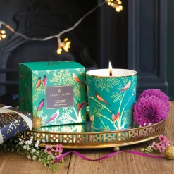 Wax Lyrical Sara Miller Scented Candle - Mandarin, Tuberose & Wild Musk