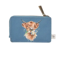Wrendale Designs by Hannah Dale Coin/Card Holder Purse - Cow