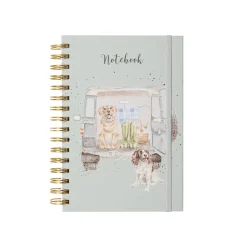 Wrendale Designs by Hannah Dale A5 Notebook - Paws For A Picnic - Labrador & Spaniel