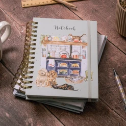 Wrendale Designs by Hannah Dale A5 Notebook - The Country Kitchen