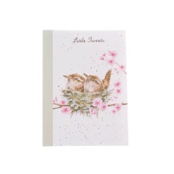 Wrendale Designs by Hannah Dale A6 Notebook - Home Tweet Home