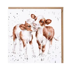 Wrendale Designs by Hannah Dale Card - My Best Friend - Cow
