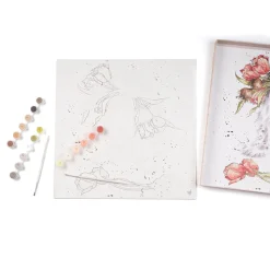 Wrendale Designs by Hannah Dale Paint By Numbers - Blooming With Love - Spaniel