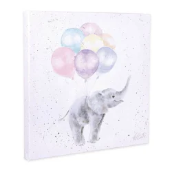 Wrendale Designs by Hannah Dale Little Wren Small Canvas - Up And Away