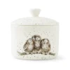 Wrendale Designs by Hannah Dale Bone China Small Lidded Storage Jar - Owlets