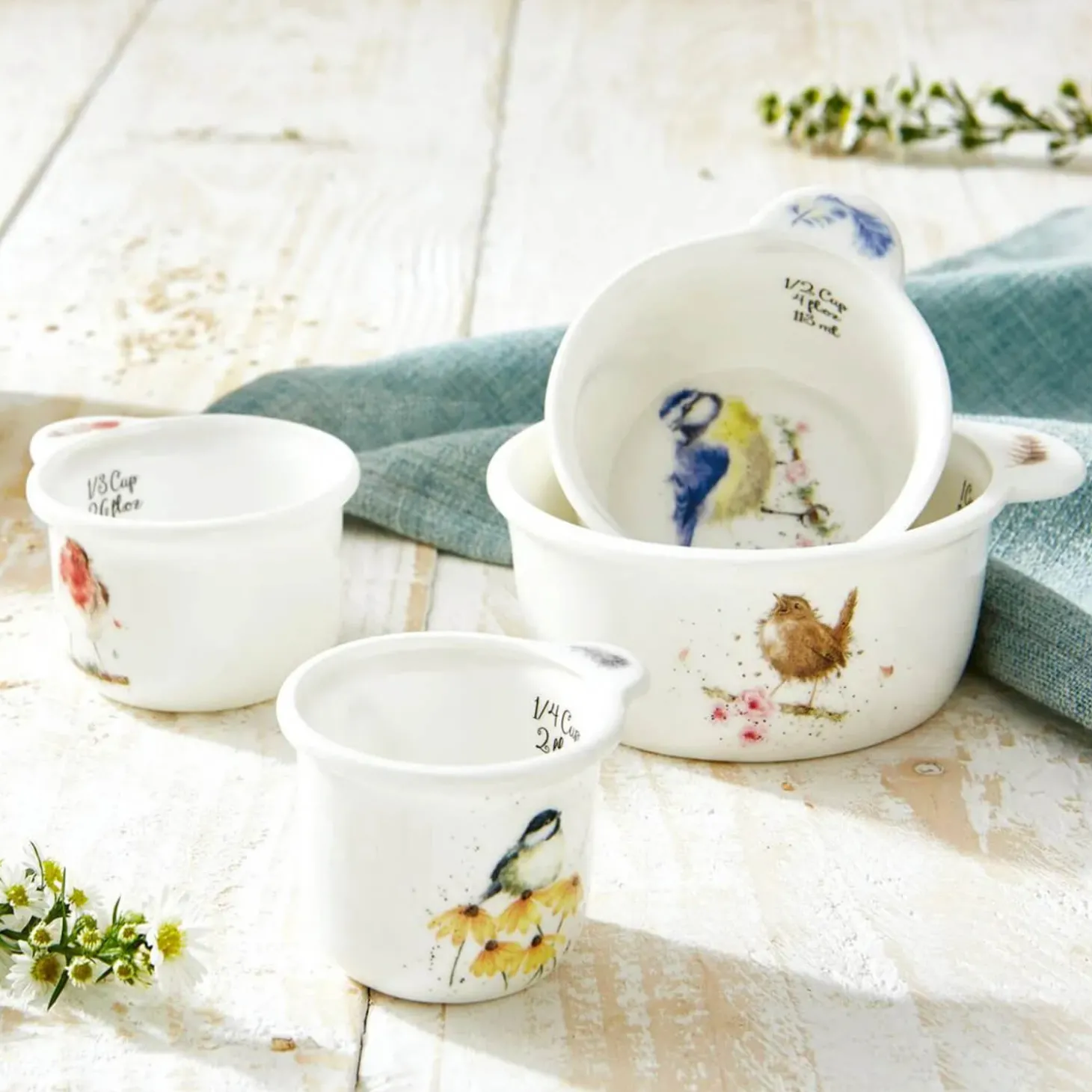 Wrendale Designs by Hannah Dale Fine China Measuring Cups